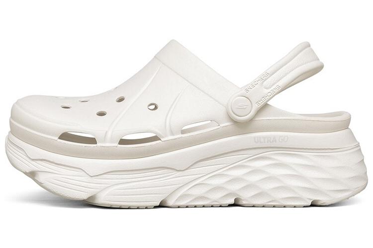 Тапочки женские Skechers Foamies Max Cushioning белые, 39 EU