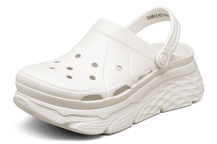 Тапочки женские Skechers Foamies Max Cushioning белые, 39 EU