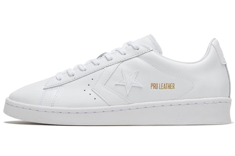 Кроссовки унисекс Converse Pro Leather Low белые, 43 EU