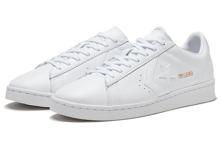Кроссовки унисекс Converse Pro Leather Low белые, 43 EU