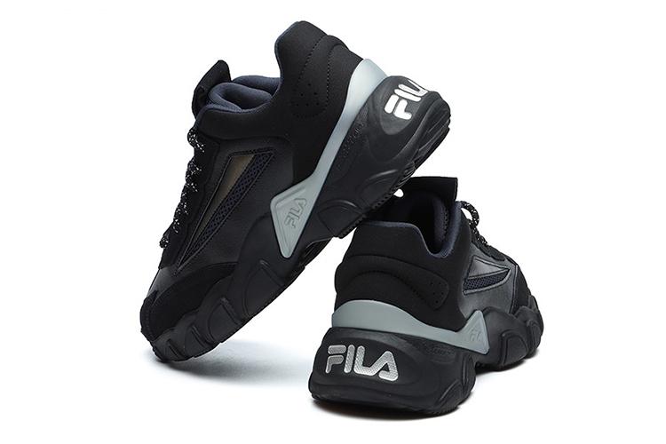 Кроссовки мужские FILA F12M144120FBI черные серые, 42 EU