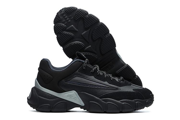 Кроссовки мужские FILA F12M144120FBI черные серые, 42 EU