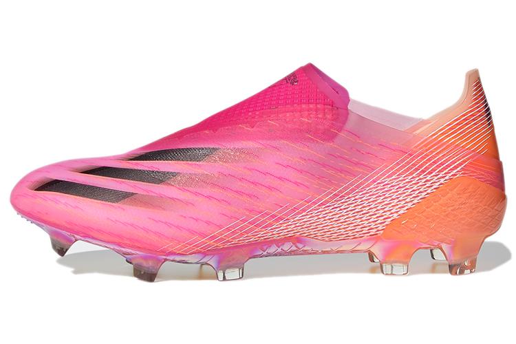 Футбольные бутсы мужские Adidas X Ghosted+ FG shock pink, 40 EU