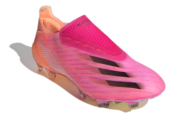 Футбольные бутсы мужские Adidas X Ghosted+ FG shock pink, 40 EU