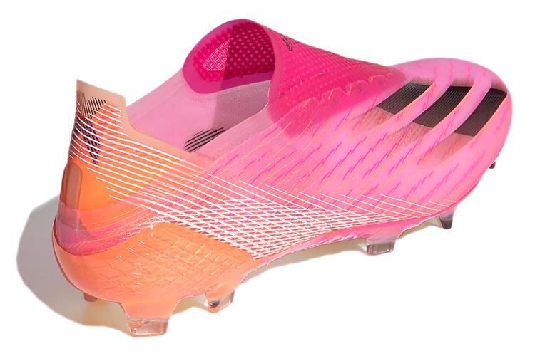 Футбольные бутсы мужские Adidas X Ghosted+ FG shock pink, 40 EU