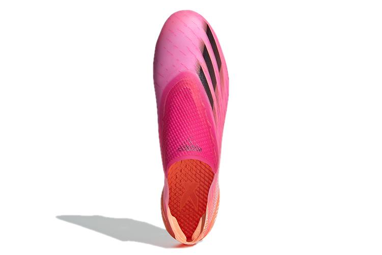 Футбольные бутсы мужские Adidas X Ghosted+ FG shock pink, 40 EU