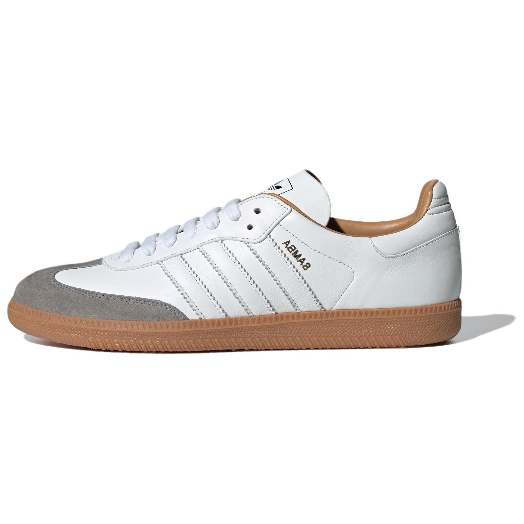 Кроссовки мужские Adidas Samba OG, белые, 40 EU