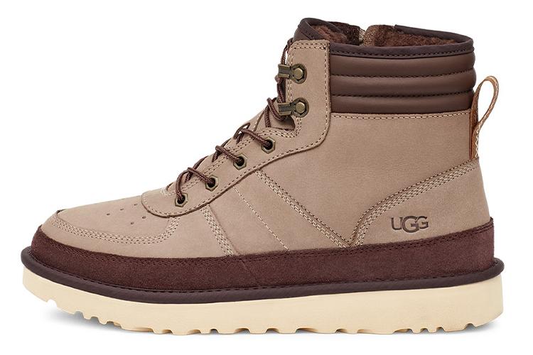 Ботинки мужские UGG Highland Boot бежево-коричневые, 44 EU