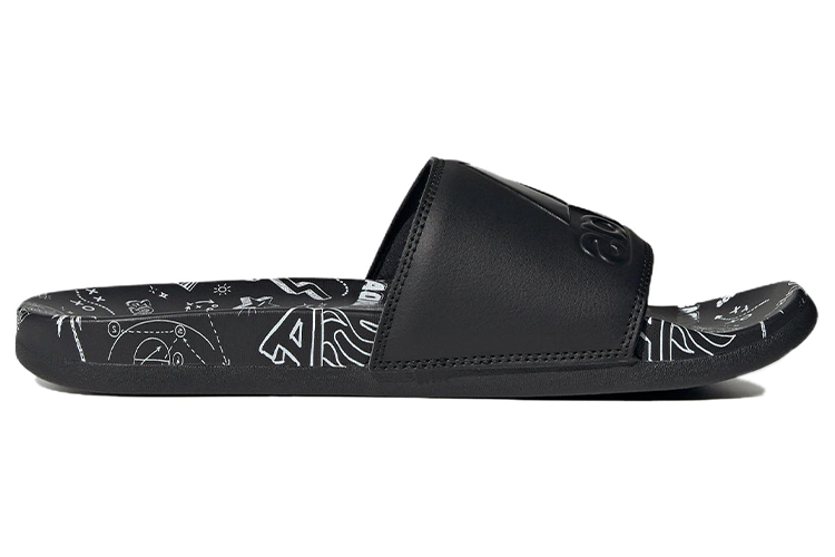 Шлепанцы унисекс Adidas Adilette Comfort черные, 43 1/3 EU