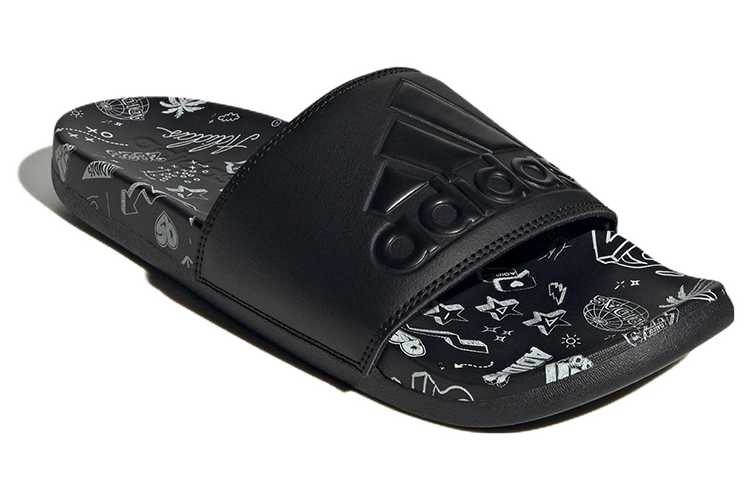 Шлепанцы унисекс Adidas Adilette Comfort черные, 43 1/3 EU