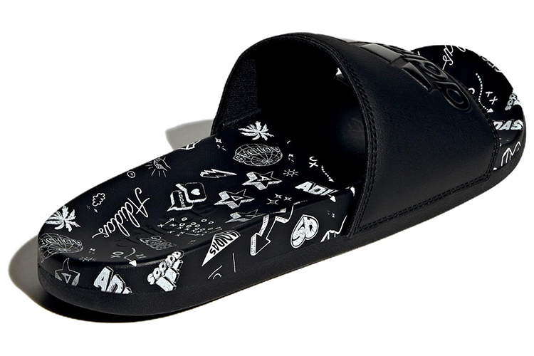 Шлепанцы унисекс Adidas Adilette Comfort черные, 43 1/3 EU