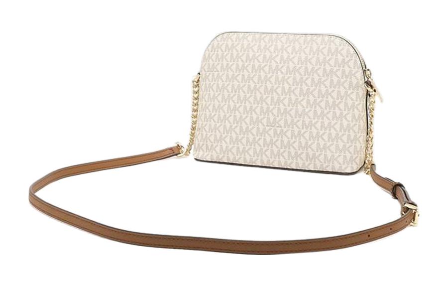 Сумка женская MICHAEL KORS Jet Set Travel PVC Dome Bag, vanilla white