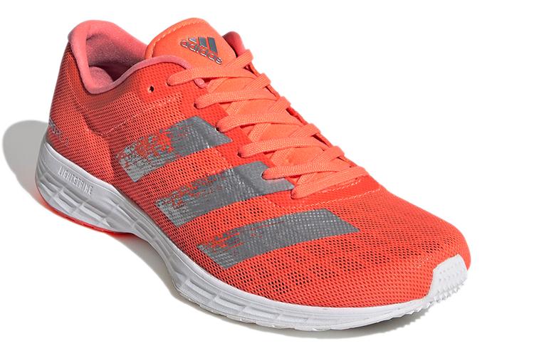 Кроссовки женские Adidas Adizero оранжевые, 36 2/3 EU