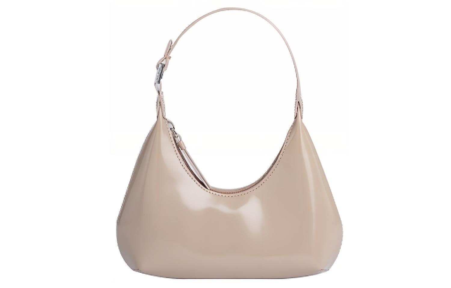 Сумка женская By Far Baby Amber хаки-серого цвета