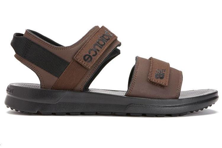 Сандалии унисекс New Balance 250 Adrift коричневые-черные, 41.5 EU