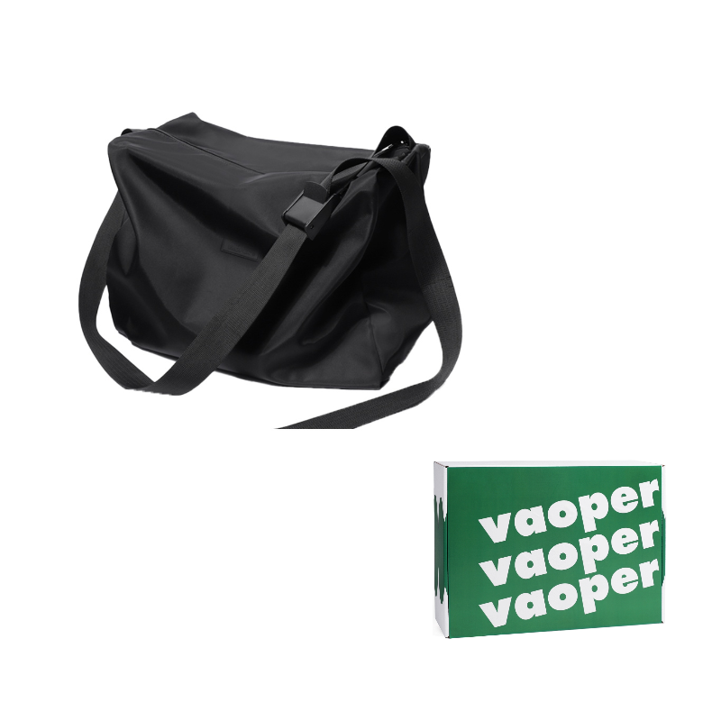 Сумка унисекс VAOPER Toast Bag черная, Medium EU