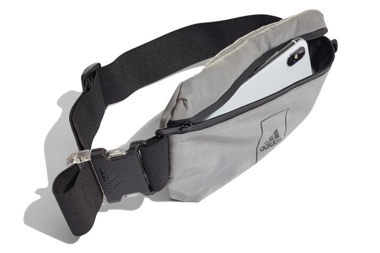 Сумка унисекс Adidas H32429 серого цвета