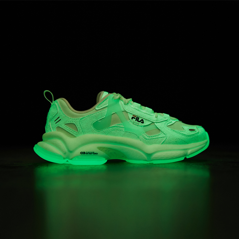 Кроссовки женские FILA FUSION Rjv Dx белые/зеленые, 40 EU