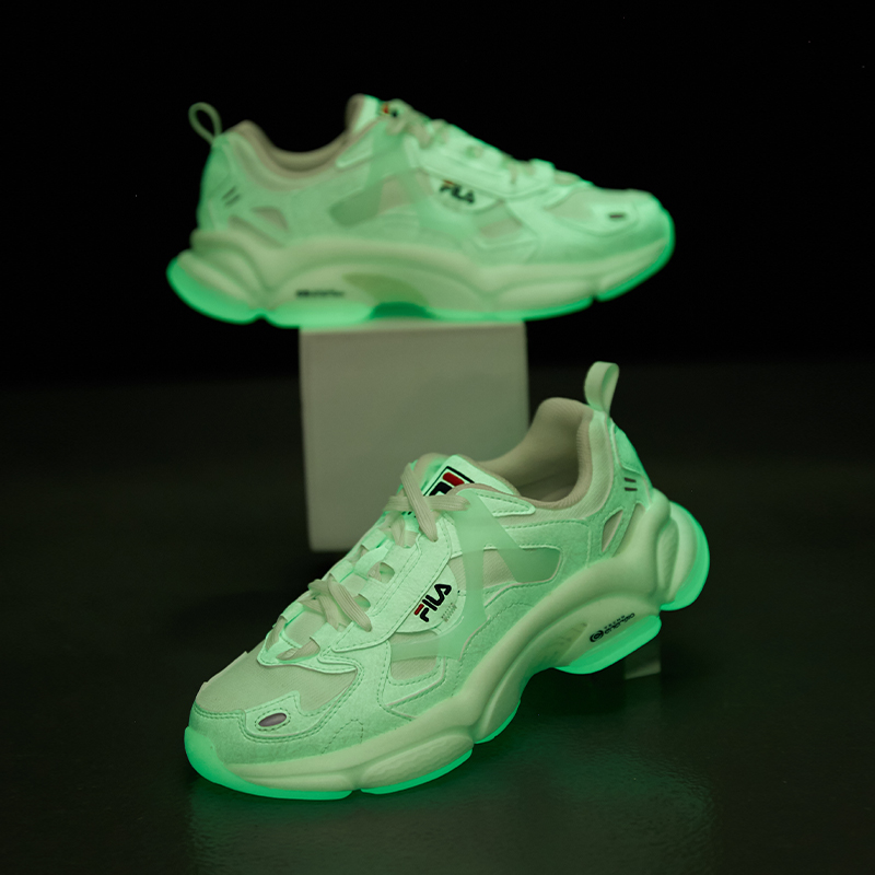 Кроссовки женские FILA FUSION Rjv Dx белые/зеленые, 40 EU