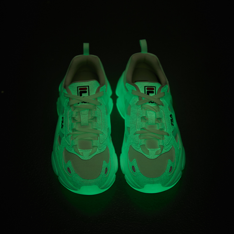 Кроссовки женские FILA FUSION Rjv Dx белые/зеленые, 40 EU