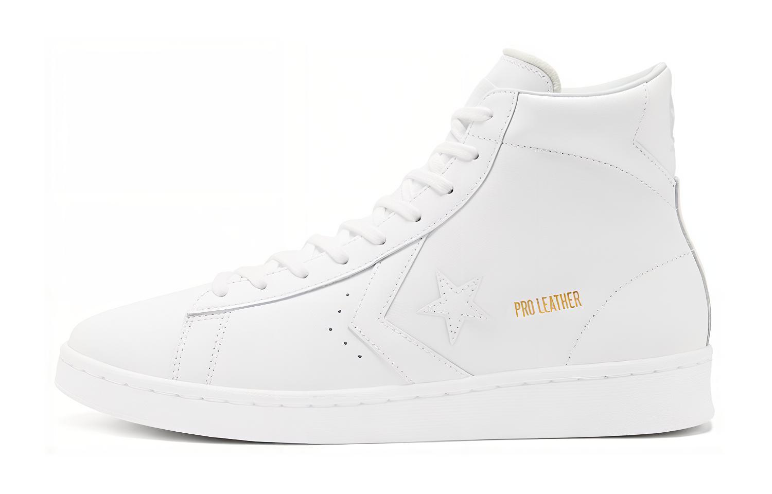 Кеды мужские Converse Pro Leather Hi белые, 35.5 EU