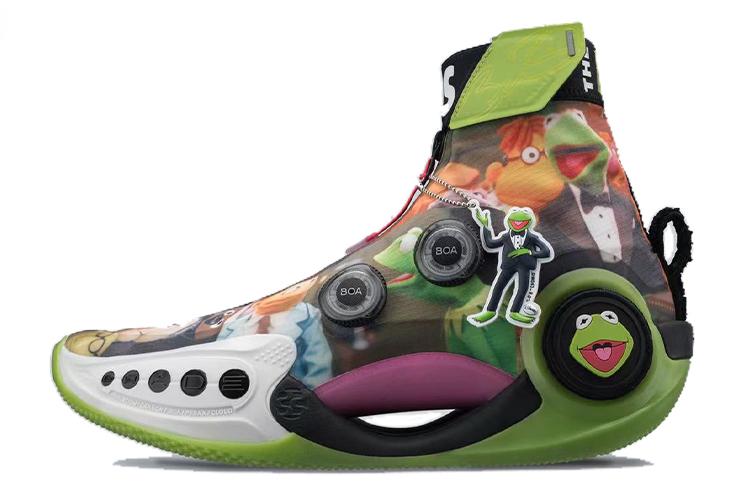 Black/Green/Multicolor