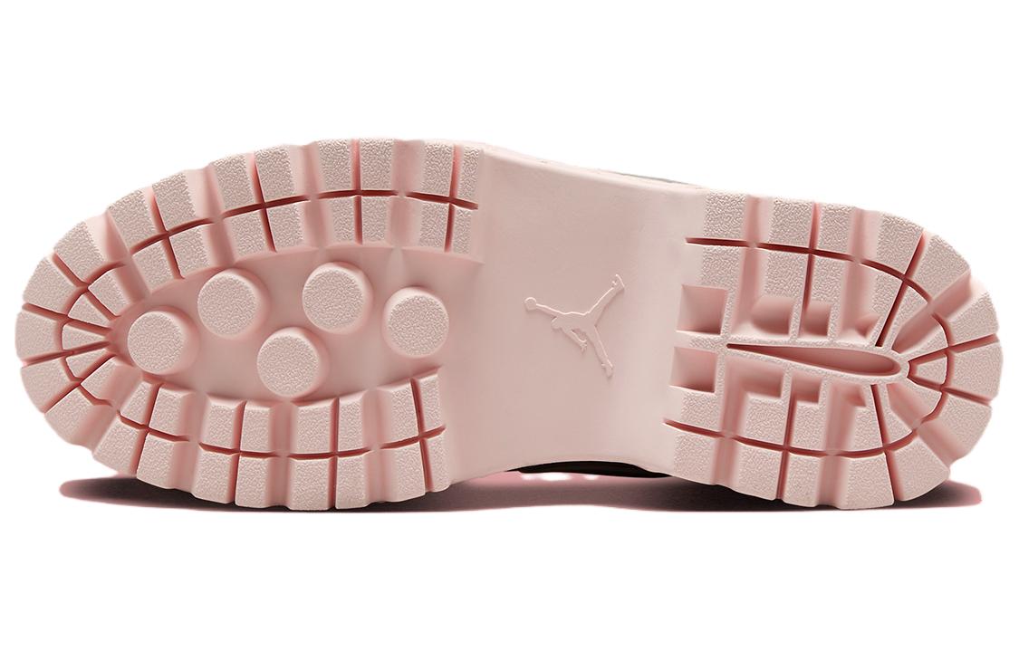 Ботинки женские Air Jordan 1 High белые, розовые, 36 EU