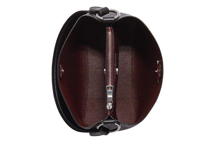 Сумка женская COACH Town черно-серая