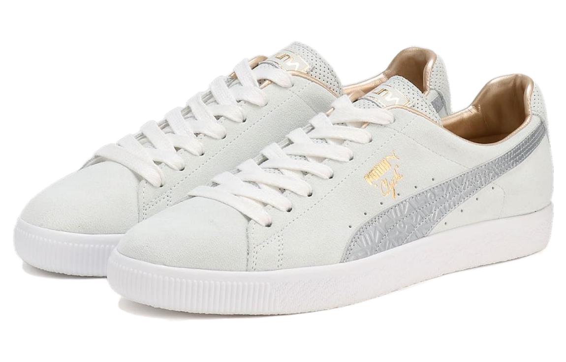 Кеды унисекс PUMA Clyde Mij X Hajime Sorayama белые, 37 EU