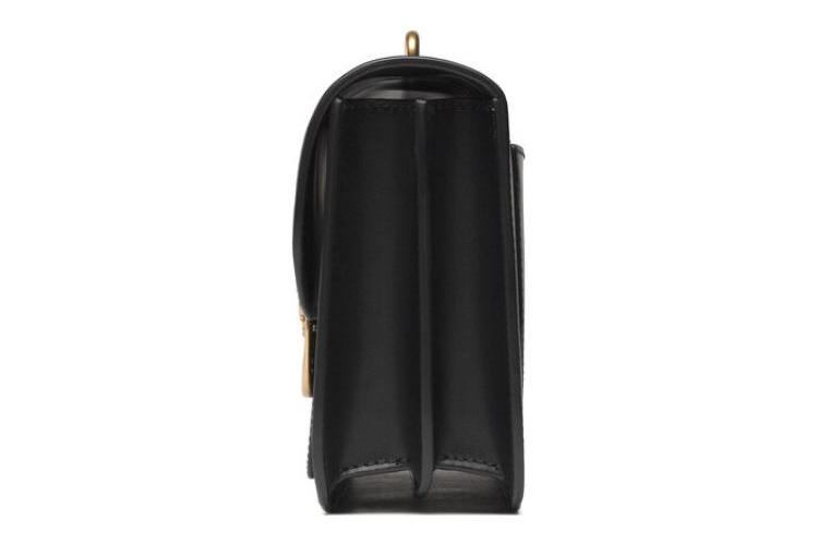 Сумка женская PINKO 1P22L1-Y7SP-Z99Q черная с золотистой фурнитурой