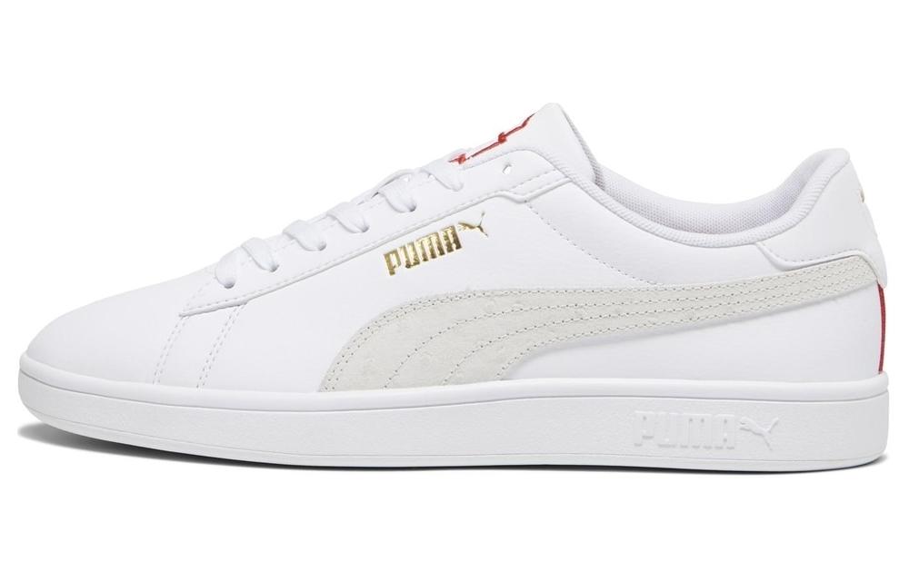 Кеды унисекс PUMA Smash Retro белые, 38 EU
