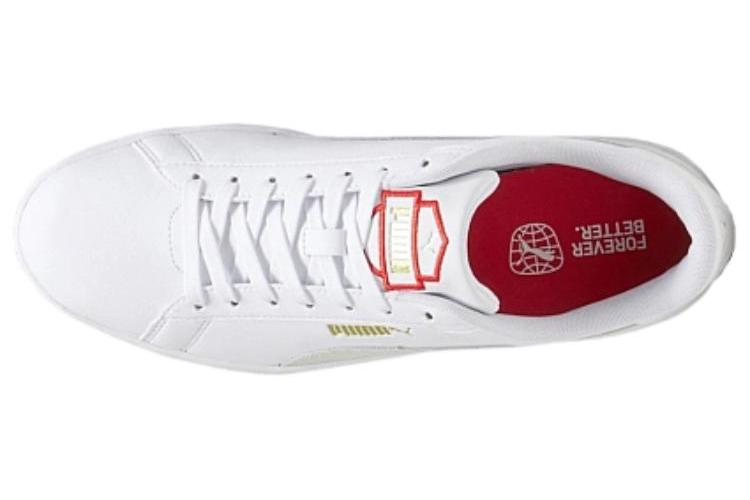 Кеды унисекс PUMA Smash Retro белые, 38 EU