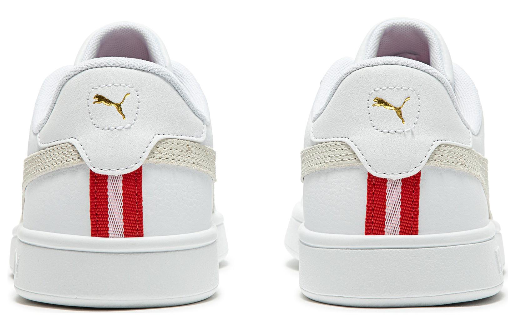 Кеды унисекс PUMA Smash Retro белые, 38 EU