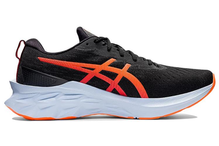 Кроссовки мужские ASICS Novablast 2 черные, оранжевые, 42 EU