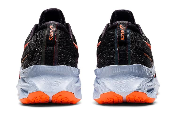 Кроссовки мужские ASICS Novablast 2 черные, оранжевые, 42 EU