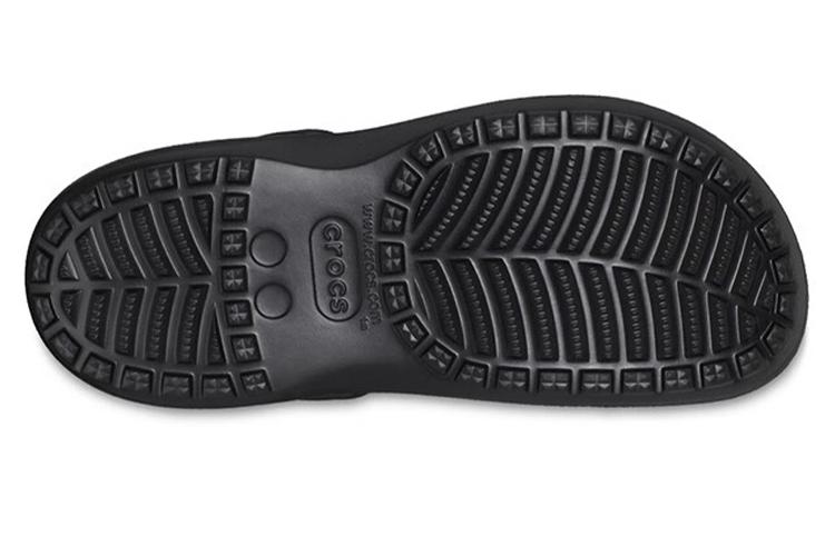 Клоги женские Crocs Baya Platform черные, 34-35 EU