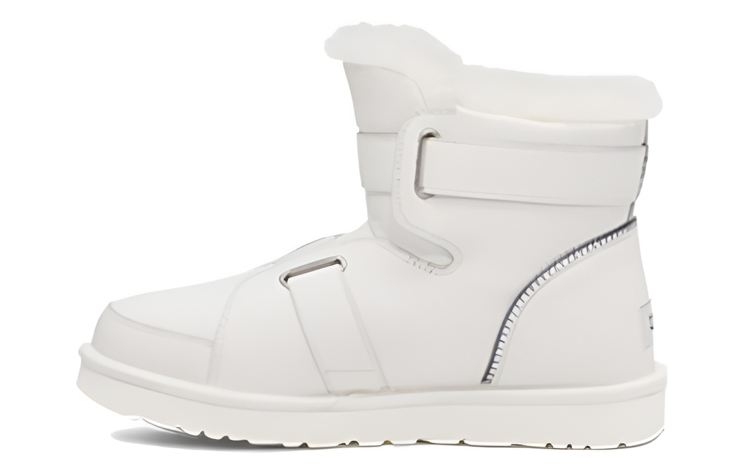 Полусапоги женские UGG Mini Buckle Short Boots белые