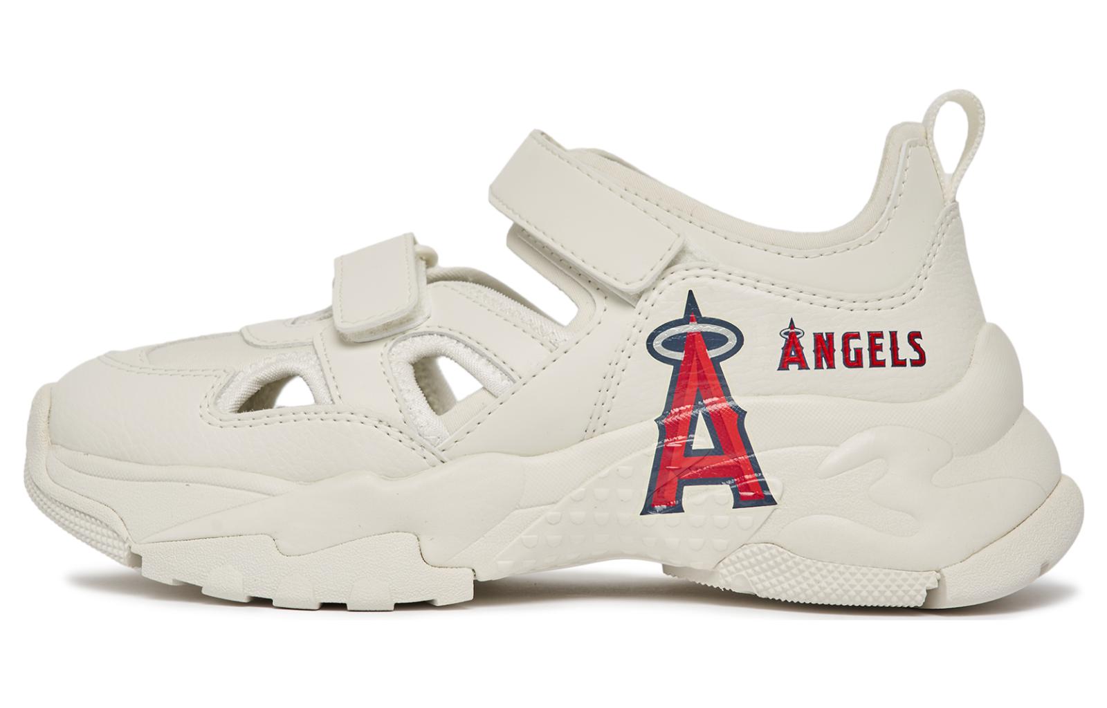 Сандалии унисекс MLB 3ASDCH133-41IVS белые, 44 EU