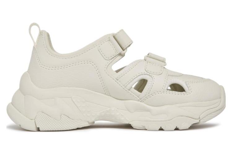 Сандалии унисекс MLB 3ASDCH133-41IVS белые, 44 EU