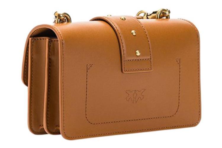 Сумка женская PINKO Bird Bag коричневая