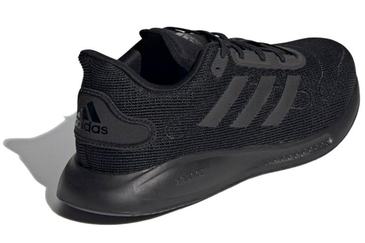 Беговые кроссовки мужские Adidas Galaxar Run черные, 45 EU