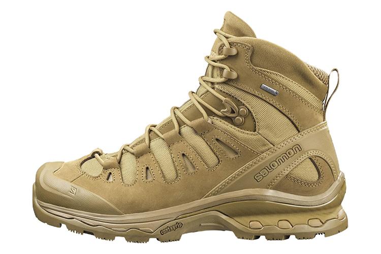 Походные ботинки SALOMON Quest 4d Gore Tex Forces 2, sand yellow