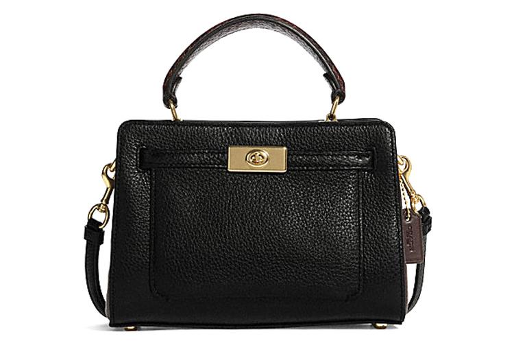 Комплект сумок женский COACH Lane Pebbled Leather черный, Basic Set (Bag+Dust Bag) EU