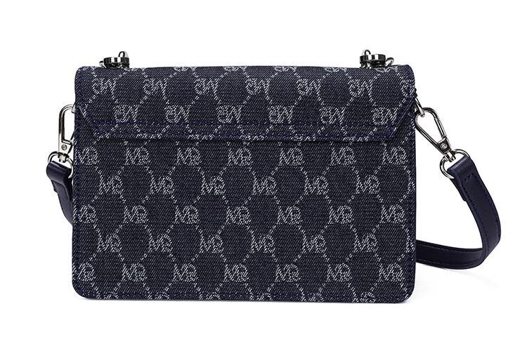 Сумка женская MQ PU квадратной формы разноцветная, ecru