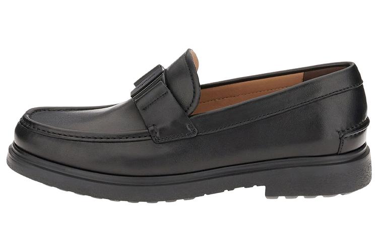 Лоферы мужские FERRAGAMO Vara Casual черные, 39 EU