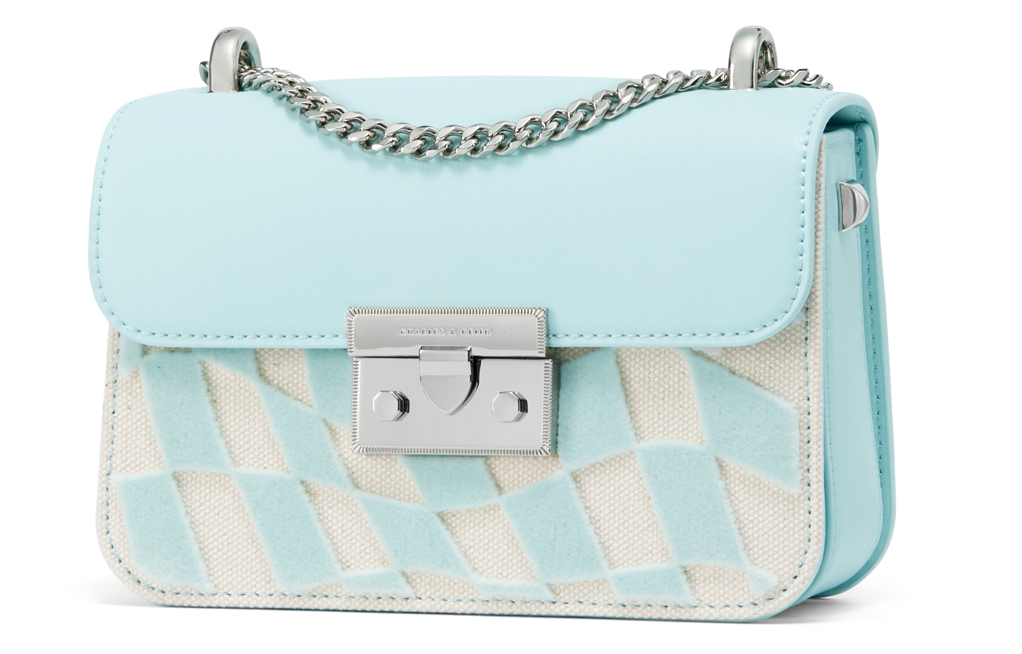 Сумка женская CHARLES&KEITH Trumpets, mint green, S EU