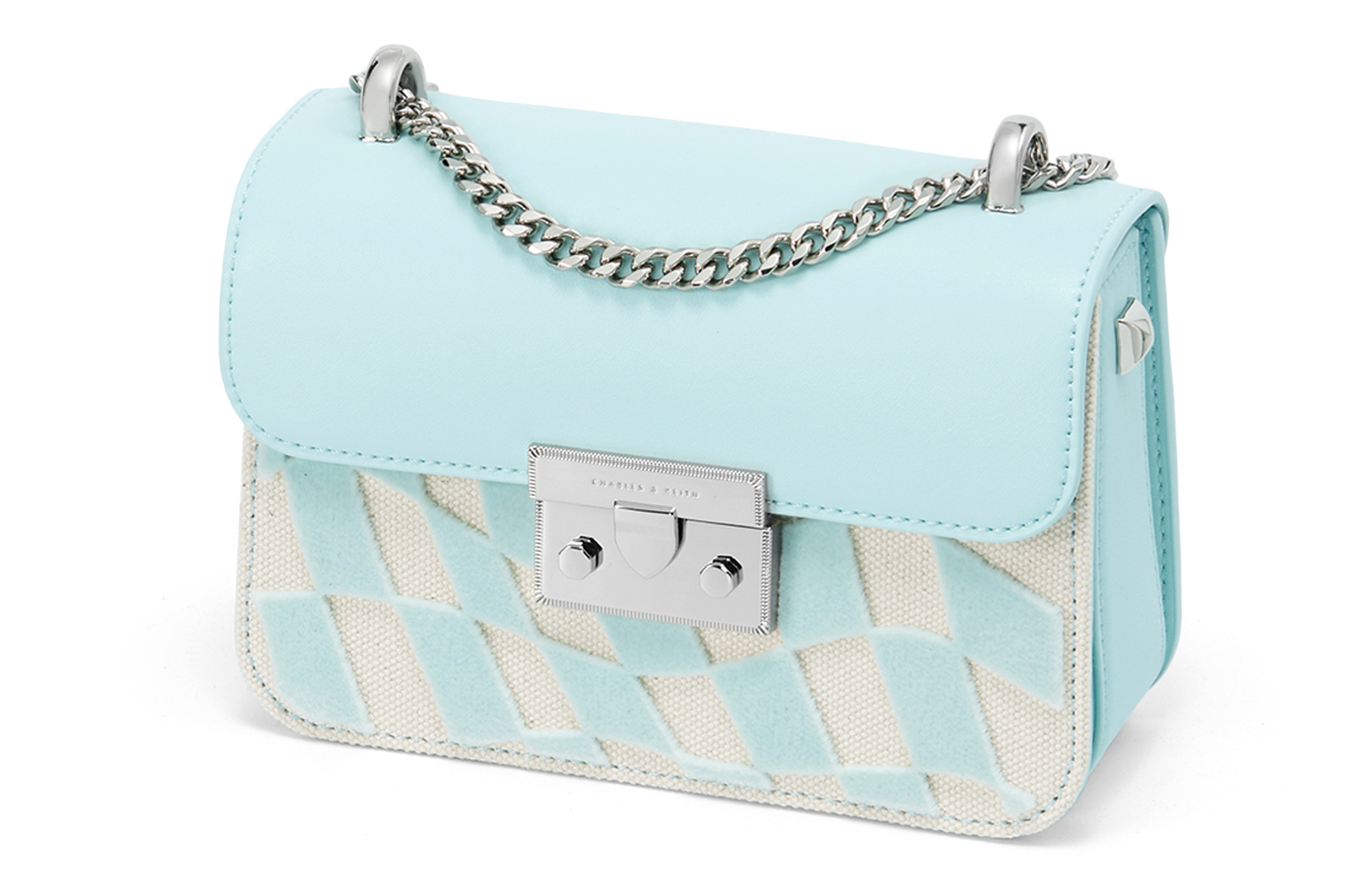 Сумка женская CHARLES&KEITH Trumpets, mint green, S EU