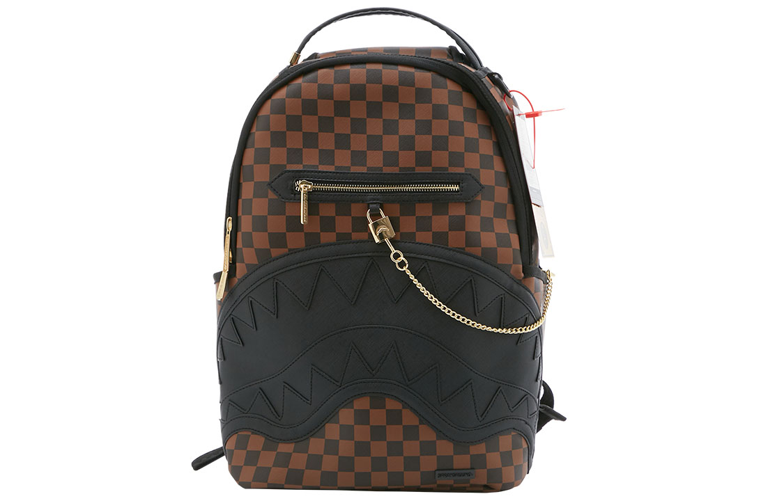 Рюкзак унисекс SPRAYGROUND PVC коричневый