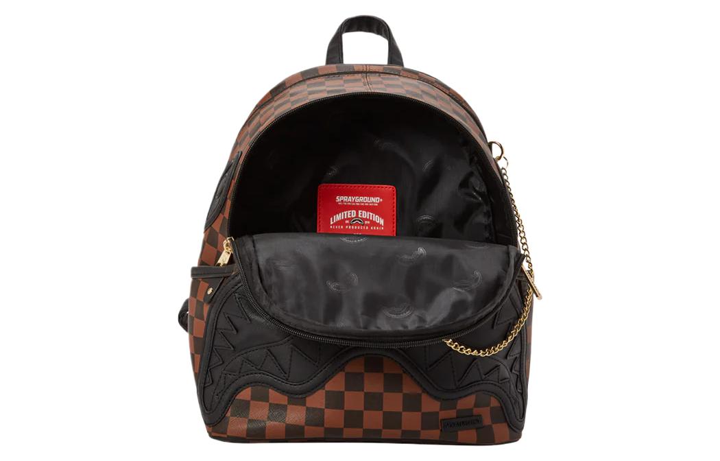 Рюкзак унисекс SPRAYGROUND PVC коричневый