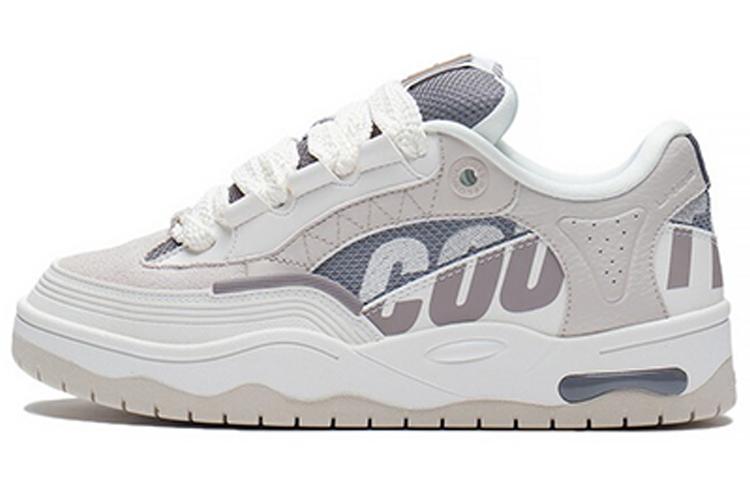 Спортивные кеды женские LiNing CF Tracing белые с серым